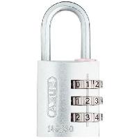 Kombinační visací zámek Abus 145, 3 kombinace, třmen 5 mm, šedá
