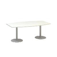 Konferenční stůl Alfa 400, 200 x 110 x 74,2 cm, deska barel, dez