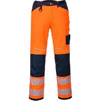 Reflexní kalhoty PW3 Hi-Vis, modré/oranžové, normální, vel. 56