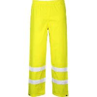 Reflexní kalhoty Traffix Hi-Vis, žluté, normální, vel. 6XL
