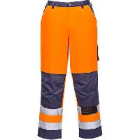 Reflexní kalhoty Lyon Hi-Vis, modré/oranžové, vel. XS
