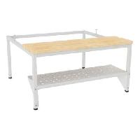Lavice Tech s policí pod šatní skříň, 80 cm