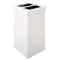 Odpadkový koš Carro Mix 2 x 52,5 l bílý