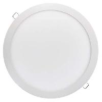 LED panel 297mm, kruhový vestavný bílý, 24W teplá bílá LED panel 297mm, kruhový vestavný bílý, 24W teplá bílá