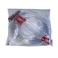 Hadice nivelační, PVC průhledná, sada, 2 ks trubice plast, 15 m