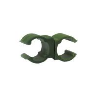 TOPTRADE spona plastová, na tyče zahradní, průměr 20 mm / 10 ks